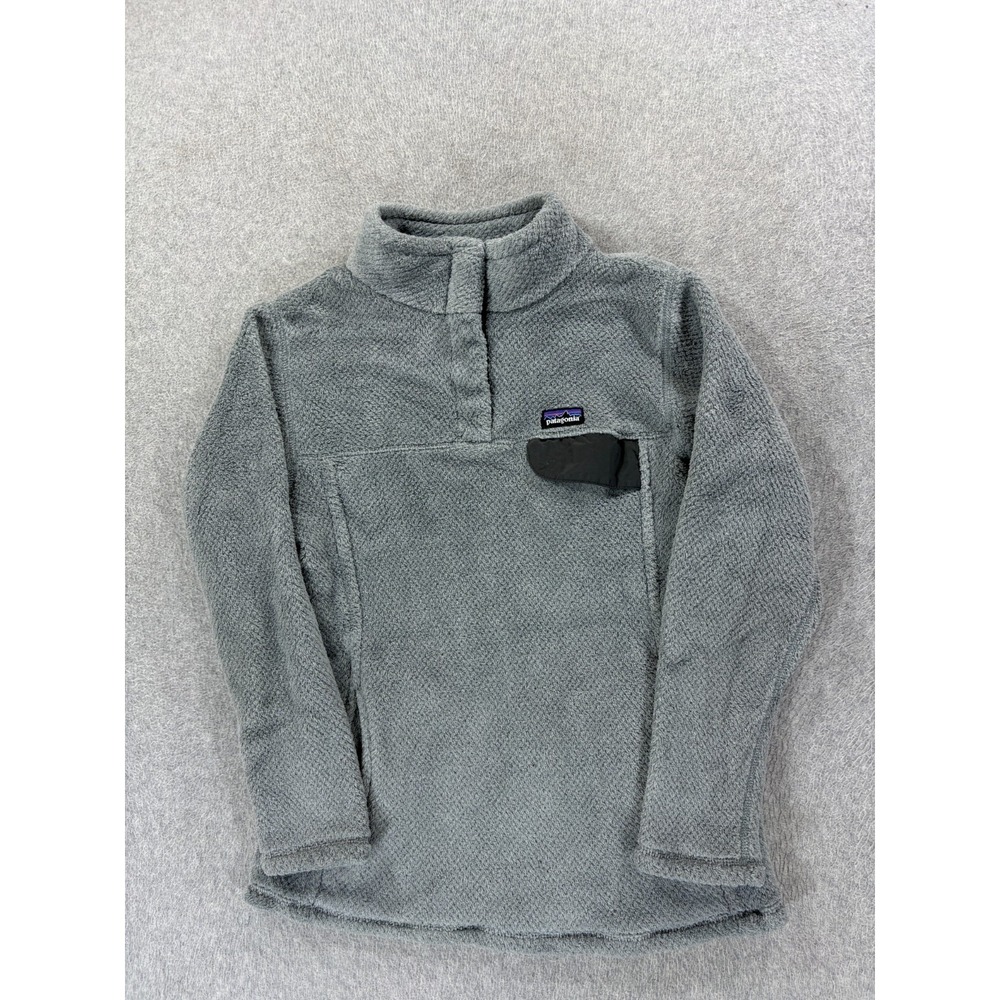Patagonia Synchilla Snap-T Fleece‎ Pullover (Kid's XL) Gray